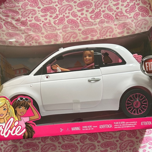 Barbie Fiat Car Toy